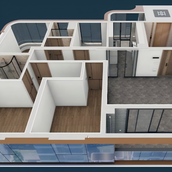 Optimization of UE Digital Sandbox Effects for Kunming Oriental Runqi Marketing Center, Yunnan
